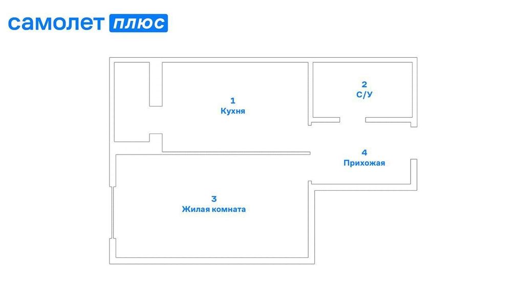 1-комнатная квартира, Пермь, Фрезеровщиков